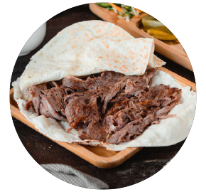 Hummus Shawarma lamb