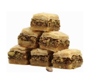 Square Baklava Pistachio