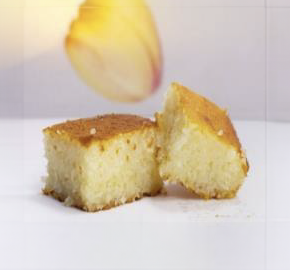 Babousa With Fresh Cream